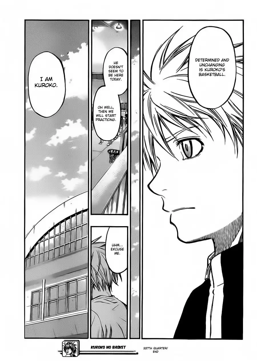 Kuroko no Basket Chapter 227 21